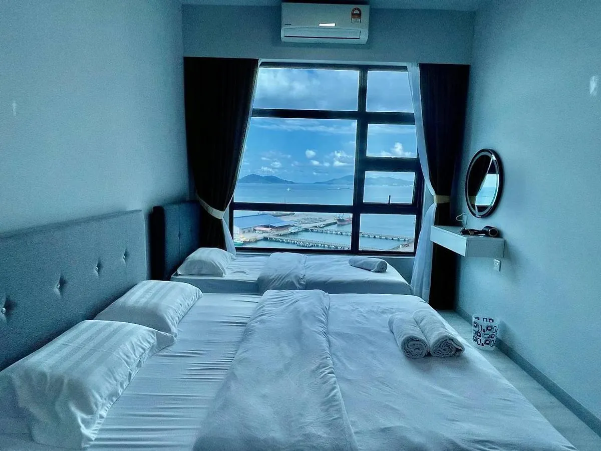 Nerv Homestay Jq T1 Intermediate- Seaview Kota Kinabalu Appartement